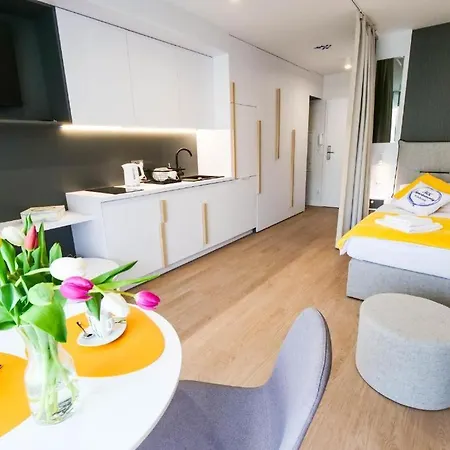 Апартаменты Apartament Sloneczny Колобжег